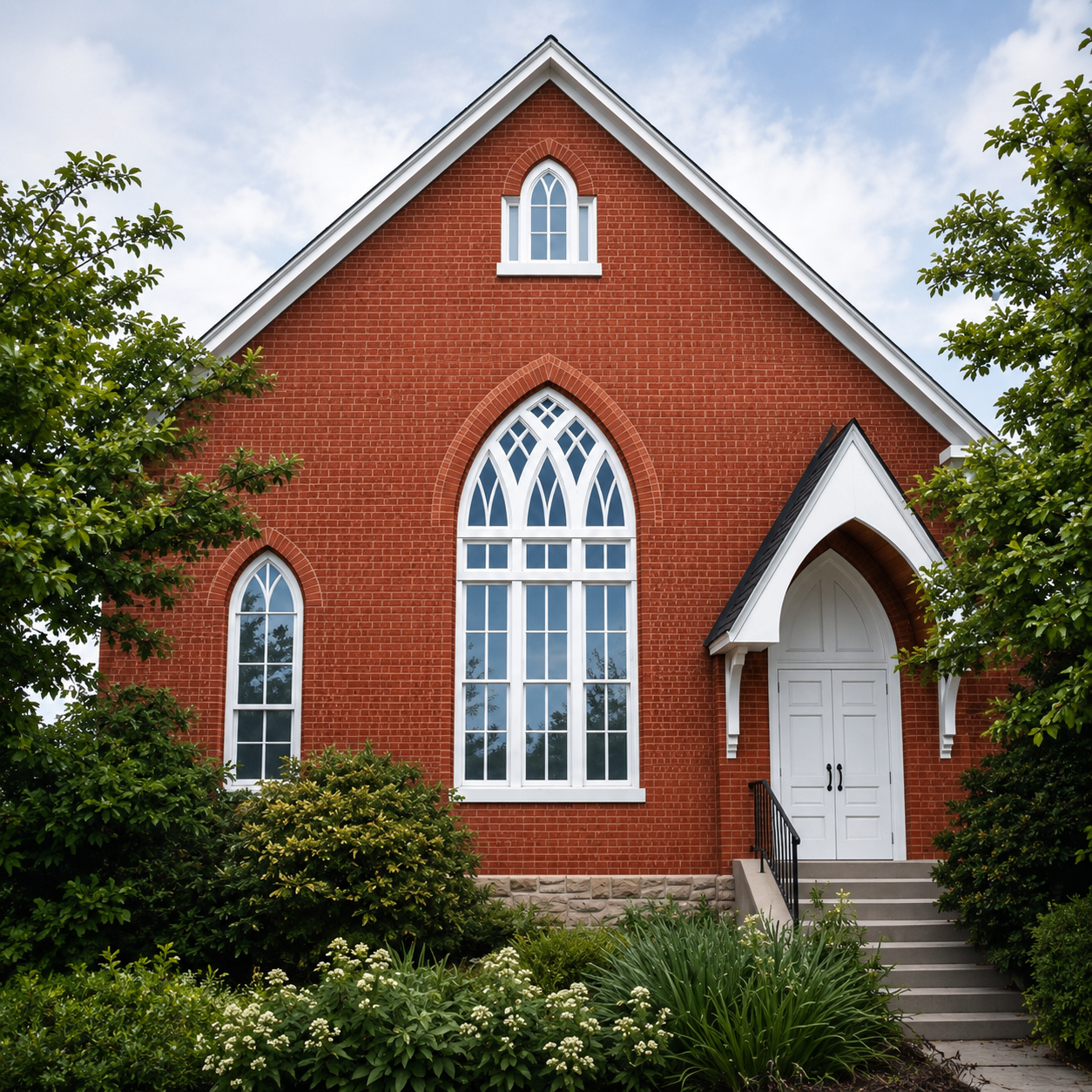 Bethany Evangelical Congregational Church exterior in Barto, PA